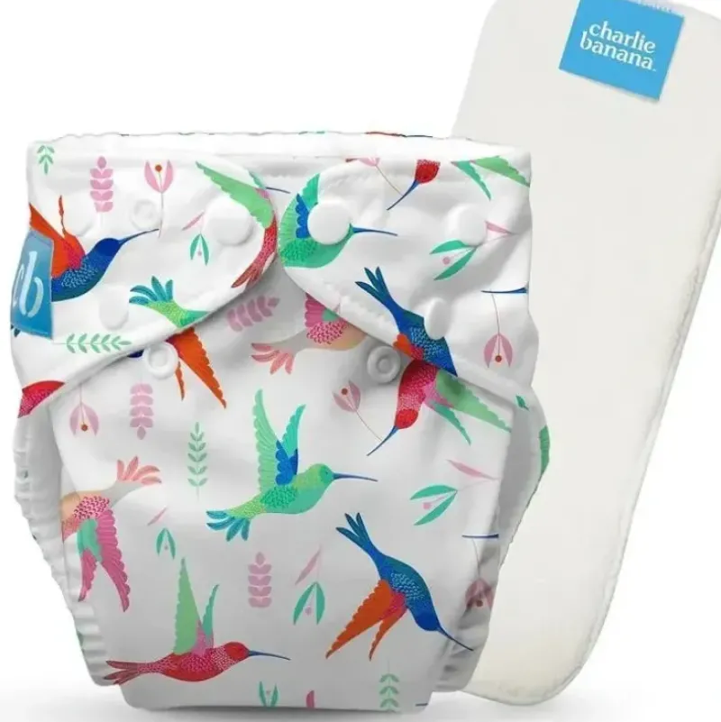 Shop All|Charlie Banana - Reusable Washable Cloth Diaper, Adjustable One Size, Colibri Birdy - cutbabycare.com | baby boutique & care hub