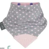 Shop All|Cheeky Chompers Neckerchew Polkadot Pink - cutbabycare.com | baby boutique & care hub