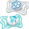 Shop All|Chicco - 2 Pk Physioforma Light Day & Night Orthodontic Pacifier Teal, 0/6M - cutbabycare.com | baby boutique & care hub