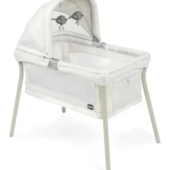 Shop All|Chicco - LullaGo Nest Portable Bassinet, Dove - cutbabycare.com | baby boutique & care hub