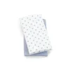 Shop All|Chicco 2 Pack Lullaby Playard Sheets, Blue Dot - cutbabycare.com | baby boutique & care hub