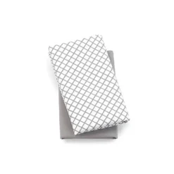 Shop All|Chicco 2 Pack Lullaby Playard Sheets, Grey Diamond - cutbabycare.com | baby boutique & care hub