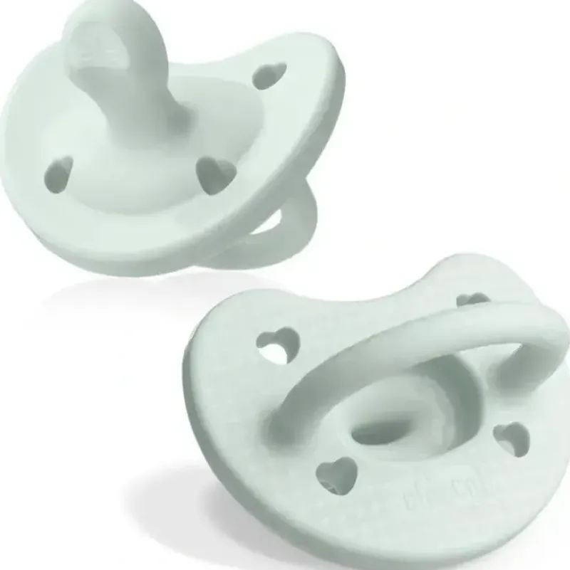 Shop All|Chicco - PhysioForma 100% Soft Silicone One Piece Pacifier for Babies aged 0-6 months Mint - cutbabycare.com | baby boutique & care hub