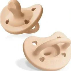 Shop All|Chicco - PhysioForma 100% Soft Silicone One Piece Pacifier for Babies aged 0-6 months Blush - cutbabycare.com | baby boutique & care hub