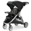 Stroller|Chicco BravoFor2 Standing/Sitting Double Stroller, Iron - cutbabycare.com | baby boutique & care hub