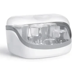 Shop All|Chicco NaturalFit Microwave Steam Sterilizer, Gray - cutbabycare.com | baby boutique & care hub