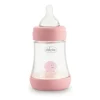 Nursing Feeding|Chicco Nursing Baby Perfect5 150ml Feeding Bottle/Slow Silicone Teat 0m+ Pink - cutbabycare.com | baby boutique & care hub