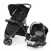 Car Seats|Chicco Viaro Stroller Travel System, Black - cutbabycare.com | baby boutique & care hub