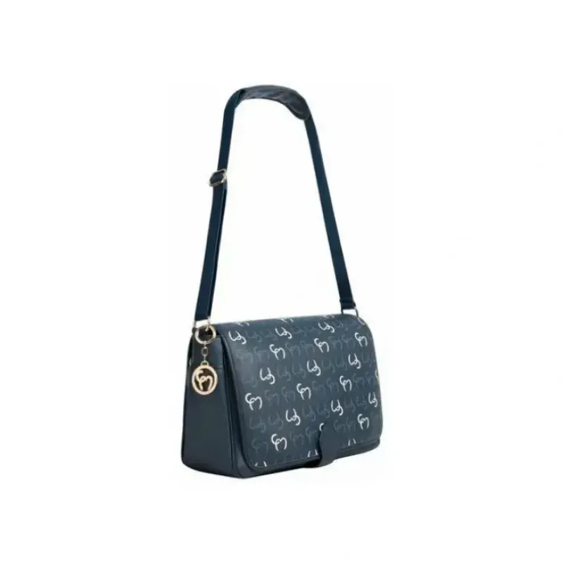 Stroller|Clevamama - Ellie Baby Diaper Bag, Navy - cutbabycare.com | baby boutique & care hub