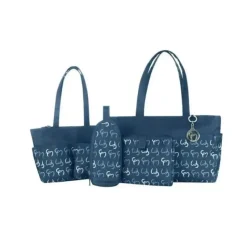 Shop All|Clevamama - Nicole Tote Diaper Bag, Navy - cutbabycare.com | baby boutique & care hub