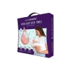 Bath Potty|Clevamama Splash N Wrap Apron Towel Coral Pink - Baby Towel - cutbabycare.com | baby boutique & care hub