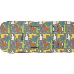 Stroller|Comfi-Cush 80cm Cotton Seat Liner Pad/Mat for Baby Stroller/Pram Jungle Boogie - cutbabycare.com | baby boutique & care hub