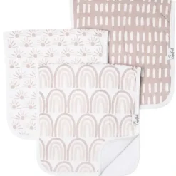 Shop All|Copper Pearl - Bliss Burp Cloth Set (3-Pack) - cutbabycare.com | baby boutique & care hub