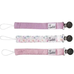 Gear Travel|Copper Pearl - 3Pk Bloom Binky Clip Set - cutbabycare.com | baby boutique & care hub