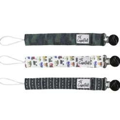 Gear Travel|Copper Pearl - 3Pk Diesel Binky Clip - cutbabycare.com | baby boutique & care hub