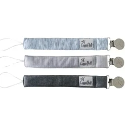 Gear Travel|Copper Pearl - 3Pk Lennon Binky Clip Set - cutbabycare.com | baby boutique & care hub