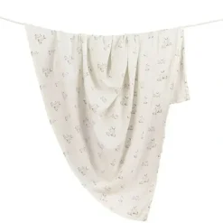 Stroller|Crane - Baby 100% Organic Cotton Bunny Single Baby Swaddle Wrap - cutbabycare.com | baby boutique & care hub