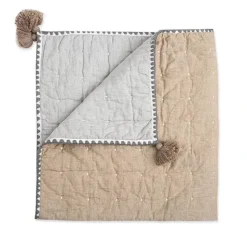 Shop All|Crane - Baby Blanket Soft Cotton Quilted, Copper - cutbabycare.com | baby boutique & care hub