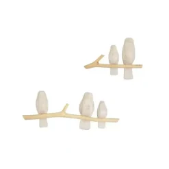 Shop All|Crane - Baby Woodland Nursery and Toddler Room Décor, 2 Piece Wooden Wall Décor, Bird Perch - cutbabycare.com | baby boutique & care hub