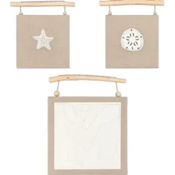 Bath Potty|Crane Bedding - Cove 3-Pc. Beach Life Wall Décor - cutbabycare.com | baby boutique & care hub