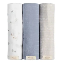 Stroller|Crane Bedding - Cove 3-Pc. Swaddle Set, Sea Life - cutbabycare.com | baby boutique & care hub