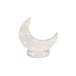 Shop All|Crown Crafts - Nojo, Lighted Room Décor White Moon - cutbabycare.com | baby boutique & care hub