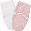 Shop All|Crown Crafts Ellen DeGeneres 100% cotton 2-Pack Baby Girl Swaddle Blanket 0-3 Months - cutbabycare.com | baby boutique & care hub