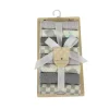 Bath Potty|Cudlie - 8Pc Rolled Wc On Card - Elephant Check New - cutbabycare.com | baby boutique & care hub