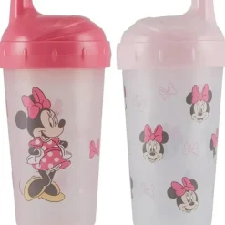 Shop All|Cudlie - 2Pk Disney Minnie Mouse Hard Spout, Pose & Bows - cutbabycare.com | baby boutique & care hub
