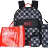Shop All|Cudlie - 5Pk Mickey Mouse Checker Print Diaper Backpack - cutbabycare.com | baby boutique & care hub