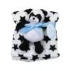 Shop All|Cudlie - Plush Blanket With Plush Toy Panda, Black Star - cutbabycare.com | baby boutique & care hub