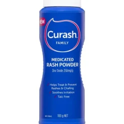 Health Safety|Curash Family Medicated Rash Powder 100g - cutbabycare.com | baby boutique & care hub