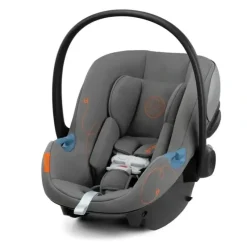Car Seats|Cybex - Aton G Infant Car Seat with Linear Side-Impact Protection, Lava Grey - cutbabycare.com | baby boutique & care hub