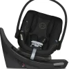 Car Seats|Cybex - Aton G Swivel Infant Car Seat Sensorsafe , Moon Black - cutbabycare.com | baby boutique & care hub