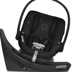 Car Seats|Cybex - Aton G Swivel Infant Car Seat Sensorsafe , Moon Black - cutbabycare.com | baby boutique & care hub