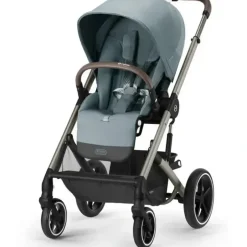 Stroller|Cybex - Balios S Lux 2 Stroller, Taupe Frame/Sky Blue - cutbabycare.com | baby boutique & care hub