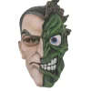 Shop All|DC Comics Harvey Dent Two Face Halloween Party Villain Latex Mask Adult Costume - cutbabycare.com | baby boutique & care hub