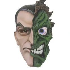 Shop All|DC Comics Harvey Dent Two Face Halloween Party Villain Latex Mask Adult Costume - cutbabycare.com | baby boutique & care hub