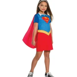 Shop All|DC Comics Supergirl Dcshg Dress Up Opp Kids Halloween Party Costume Size 4-6 - cutbabycare.com | baby boutique & care hub