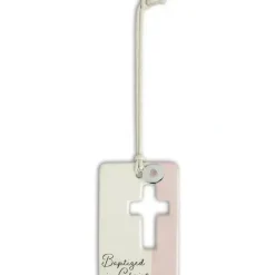 Shop All|DEMDACO - Baptism Token, Pink - cutbabycare.com | baby boutique & care hub