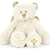 Shop All|Demdaco - Bear Guardian Angel Plush - cutbabycare.com | baby boutique & care hub