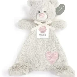 Shop All|DEMDACO - Birthstone Color Tourmaline and Grey, Stuffed Animal Blankie Bear October - cutbabycare.com | baby boutique & care hub