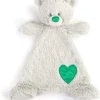 Shop All|DEMDACO - Birthstone Color Emerald Green and Grey, Stuffed Animal Blankie Bear May - cutbabycare.com | baby boutique & care hub