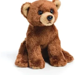 Shop All|DEMDACO - Brown Grizzly Bear Cub Children's Plush Beanbag Stuffed Animal Toy - cutbabycare.com | baby boutique & care hub