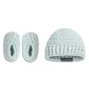 Shop All|Demdaco - Gender Reveal Booties And Hat Set, Boy - cutbabycare.com | baby boutique & care hub