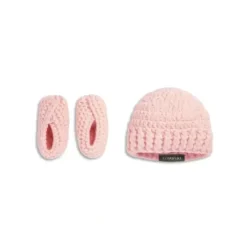 Shop All|Demdaco - Gender Reveal Booties And Hat Set, Girl - cutbabycare.com | baby boutique & care hub