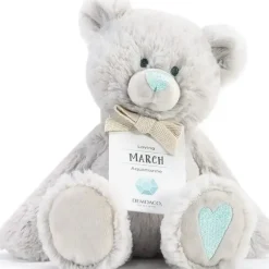Shop All|Demdaco - March Birthstone Plush Bear - cutbabycare.com | baby boutique & care hub