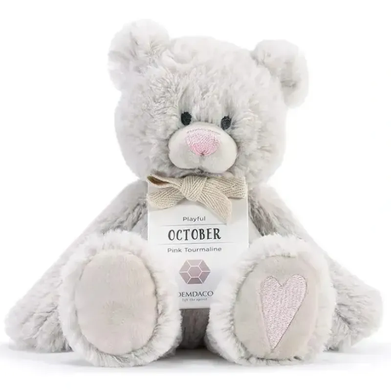 Shop All|Demdaco - October Birthstone Plush Bear - cutbabycare.com | baby boutique & care hub