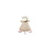 Shop All|Demdaco - Sadie Pink Giraffe Rattle Blankie - cutbabycare.com | baby boutique & care hub