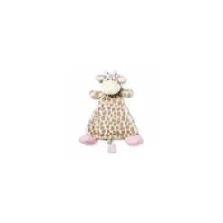 Shop All|Demdaco - Sadie Pink Giraffe Rattle Blankie - cutbabycare.com | baby boutique & care hub